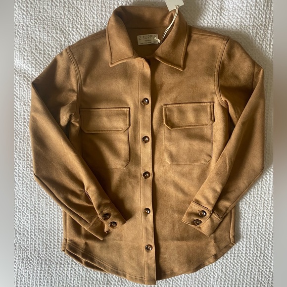 Z Supply Camel Shacket- New with Tags! - Picture 1 of 4